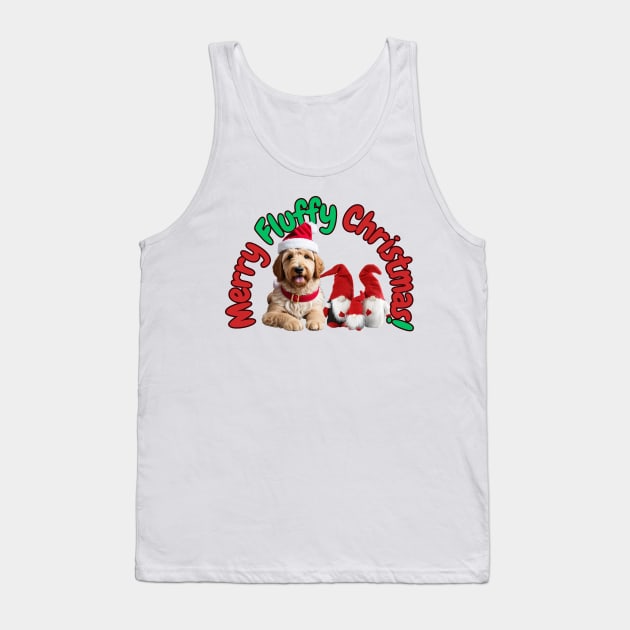 Merry Fluffy Christmas! Tank Top by Doodle and Things